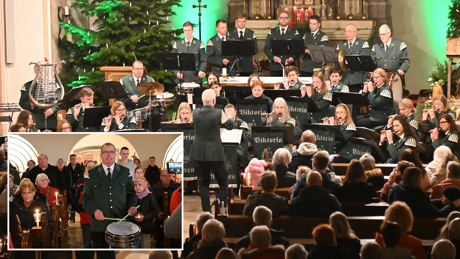 Volles Haus: Festliche Klänge erfüllten die St. Dionysius Kirche in Albaxen