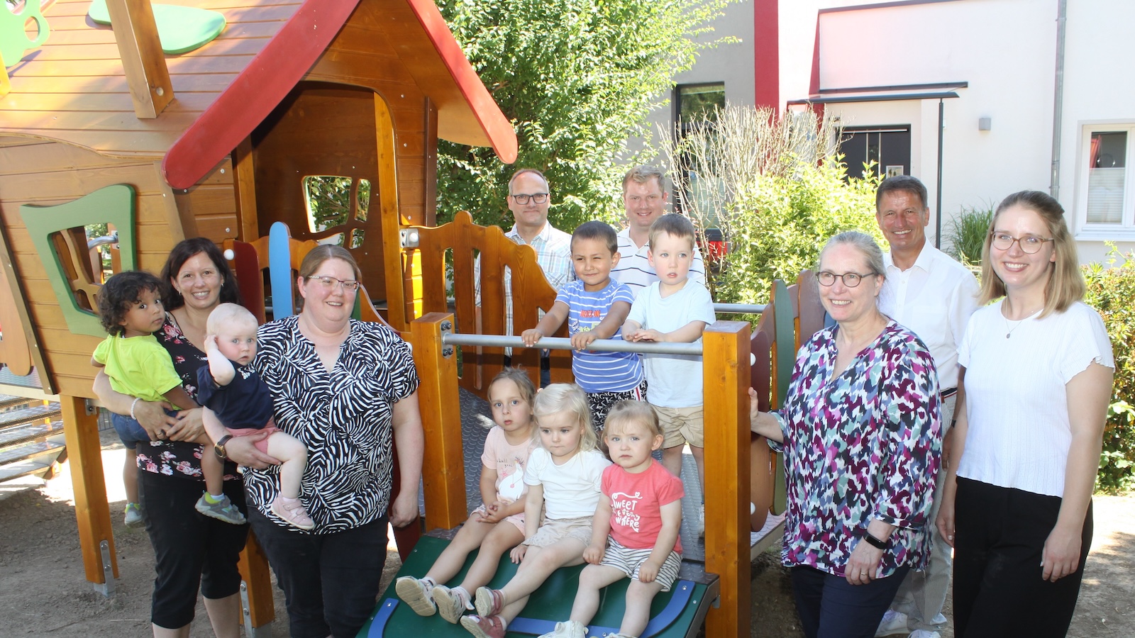 Neues Zwergenhaus in der Betriebs-Kita Kinderkreisel des Kreises Höxter eröffnet