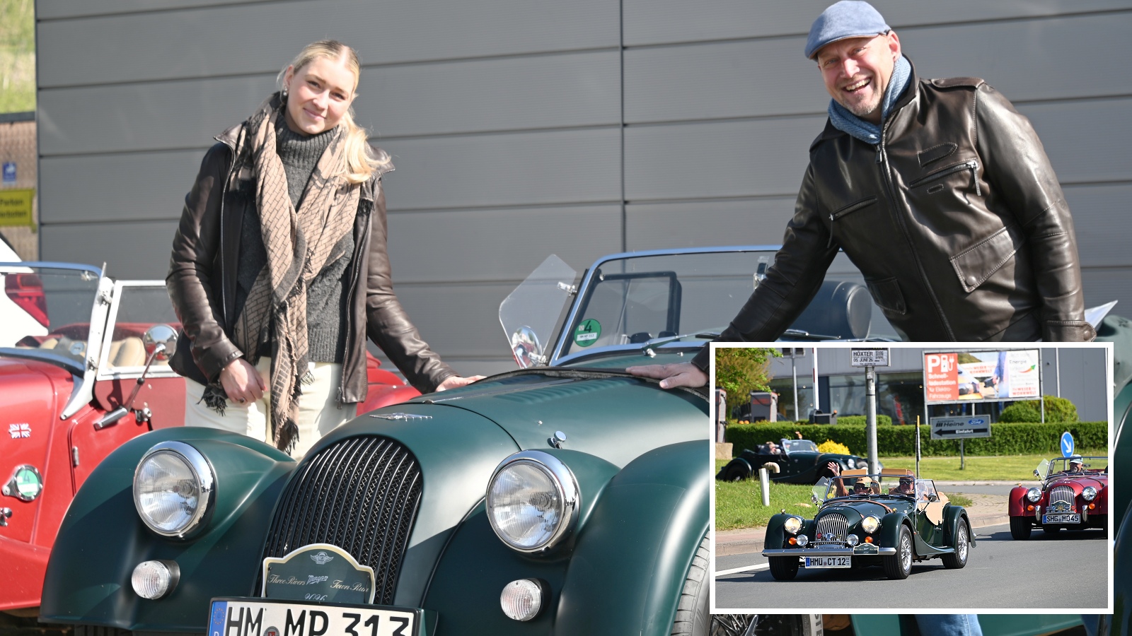 Englische Klassiker aus Norddeutschland starten von Höxter aus zur Weserbergland-Tour